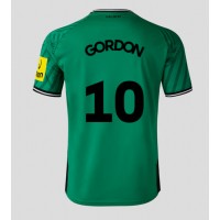 Camiseta Newcastle United Anthony Gordon #10 Segunda Equipación Replica 2023-24 mangas cortas
